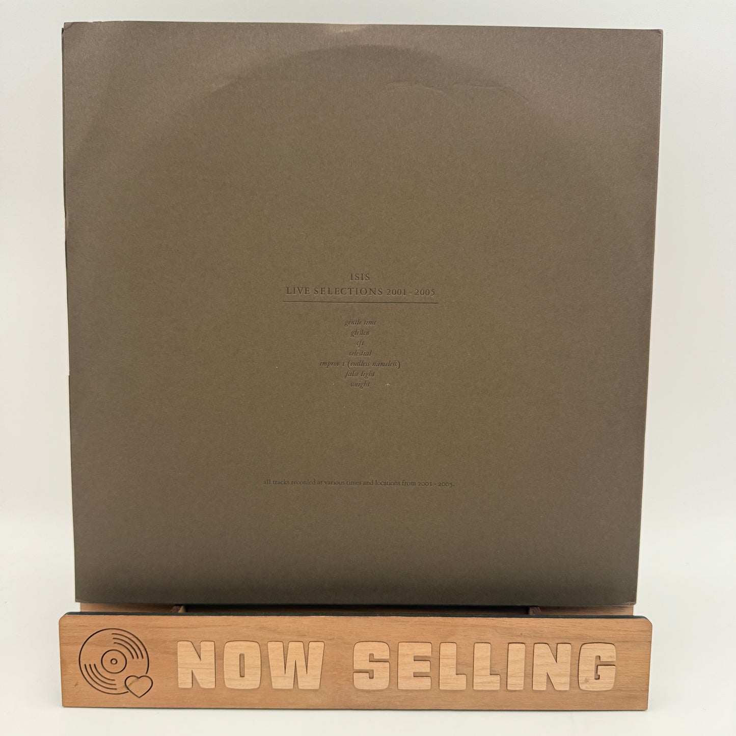 Isis The Band- Live Selections 2001-2005 Vinyl LP Honey