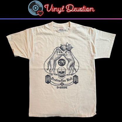 Destruction Unit Band Feed The Dogs White T-Shirt Size M Marshstepper