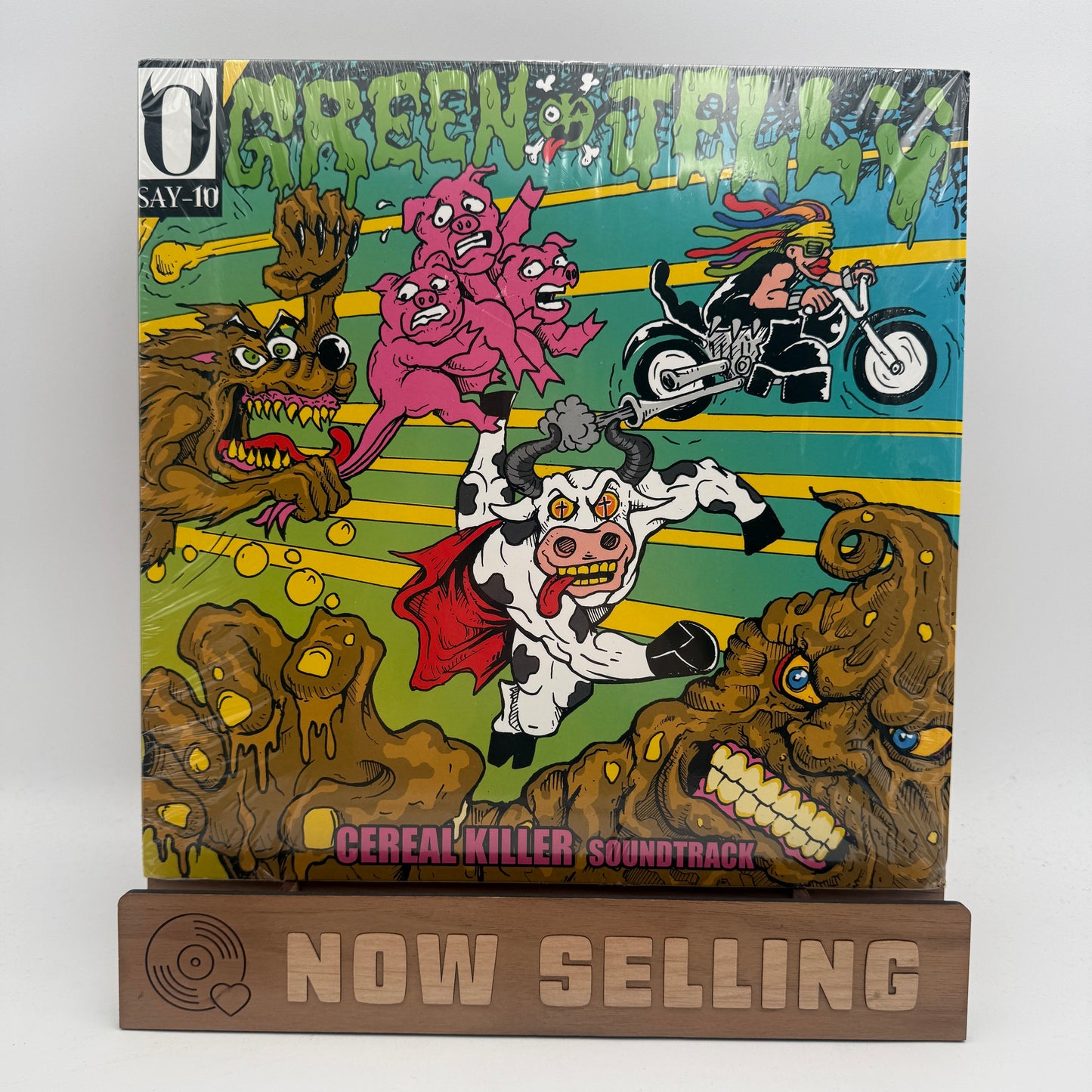 Green Jelly - Cereal Killer Vinyl LP Reissue Green Smoke Translucent