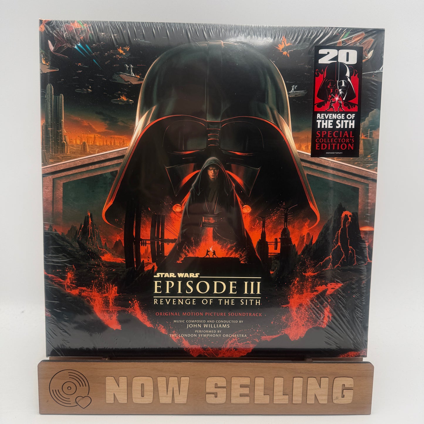 Star Wars Episode III: Revenge Of The Sith Soundtrack Vinyl LP Red Collector's Edition SEALED
