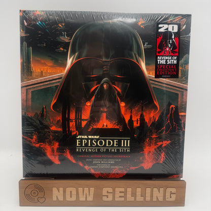Star Wars Episode III: Revenge Of The Sith Soundtrack Vinyl LP Red Collector's Edition SEALED