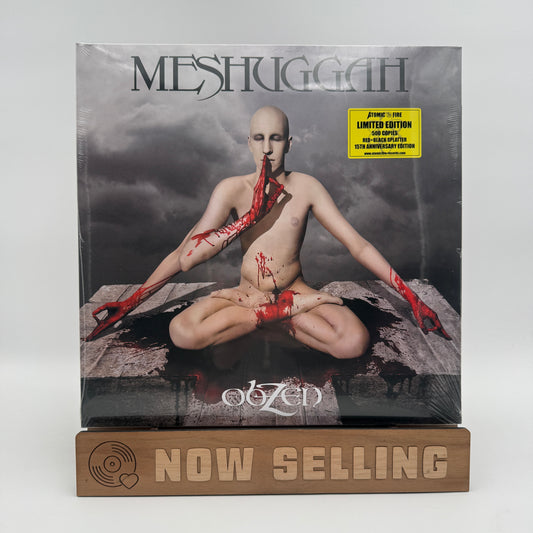 Meshuggah - obZen Vinyl LP Reissue Red w/ Black Splatter SEALED