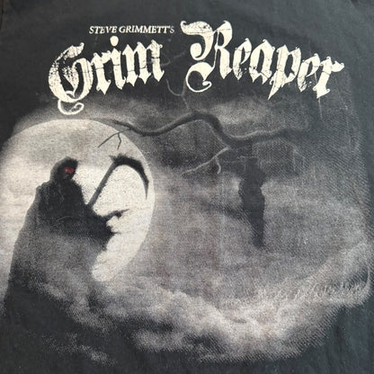 Steve Grimmett's Grim Reaper Band See You In Hell T-Shirt Size M NWOBHM