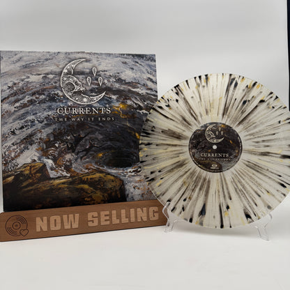 Currents - The Way It Ends Vinyl LP Clear w/ Mustard Grey & Black Splatter