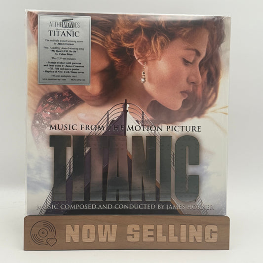 Titanic Movie Soundtrack Vinyl LP Black MOV James Horner