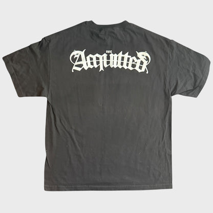 Acquitted Hardcore Band Big "a" T-Shirt Size XL