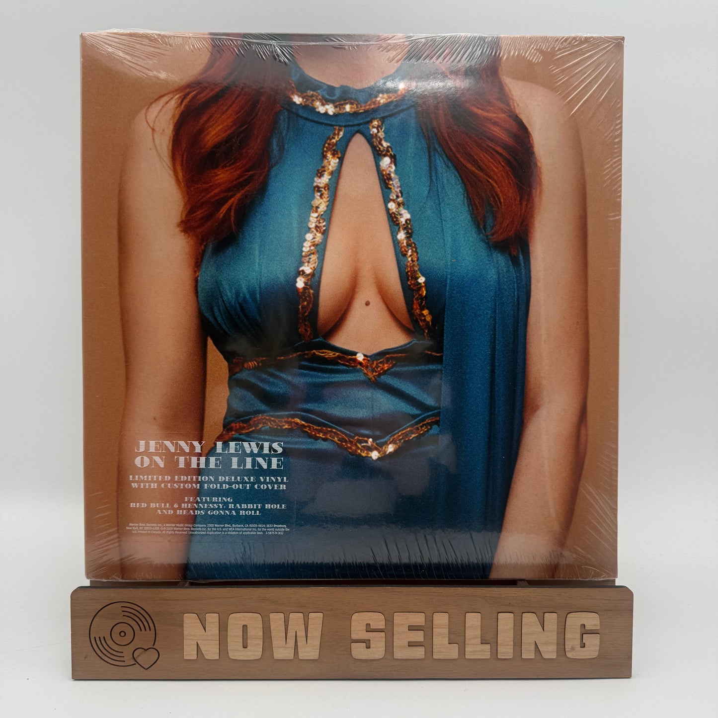 Jenny Lewis - On The Line Vinyl LP Deluxe Edition Fold-Out Cover SEALED