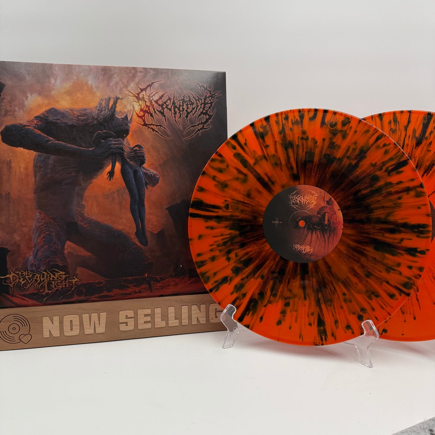 Disentomb - The Decaying Light Vinyl LP Orange w/ Black Splatter