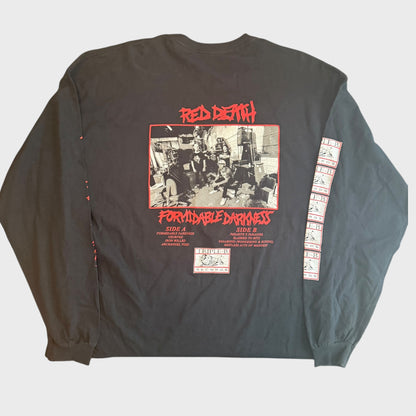 Red Death Band Formidable Darkness Long Sleeve T-Shirt Size XXL Crossover Thrash