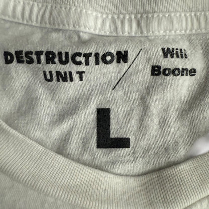 Destruction Unit Band 7 Unit White T-Shirt Size L