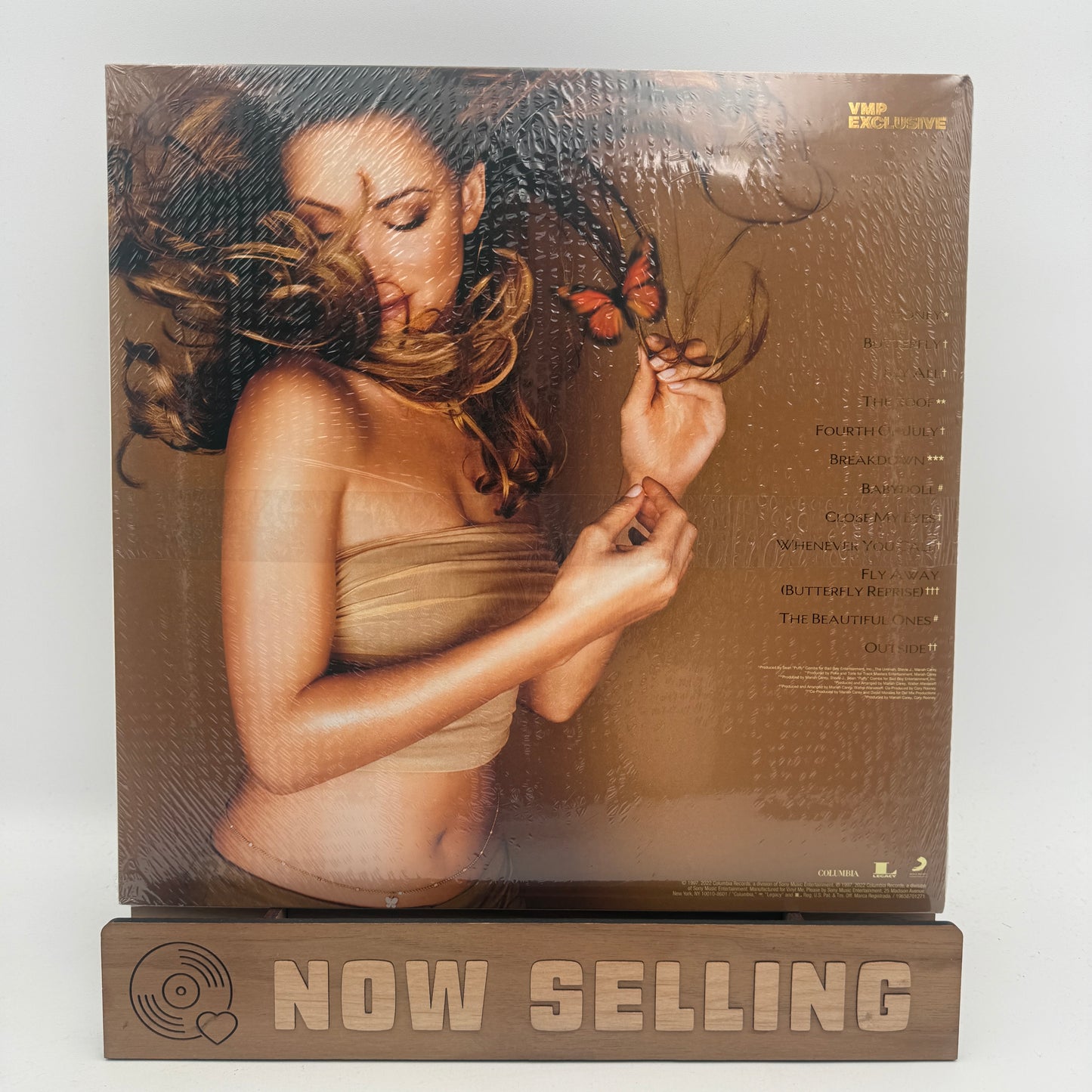 Mariah Carey - Butterfly Vinyl LP Champagne Wave Gold Metallic SEALED Vinyl Me Please