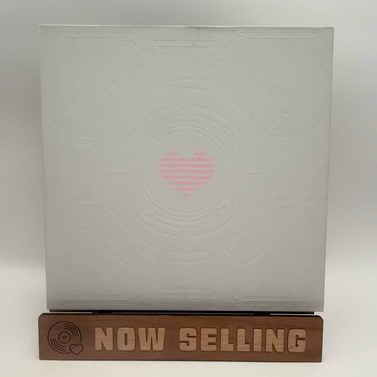 Portal Video Game Soundtrack Vinyl LP White Gray Split Valve Aperture Science