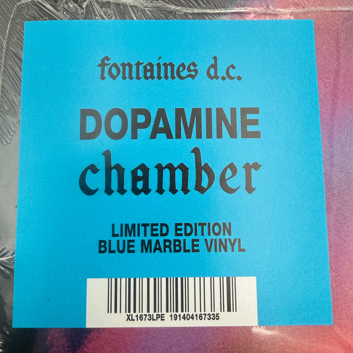 Fontaines D.C. - Dopamine Chamber Vinyl LP Blue Marble SEALED
