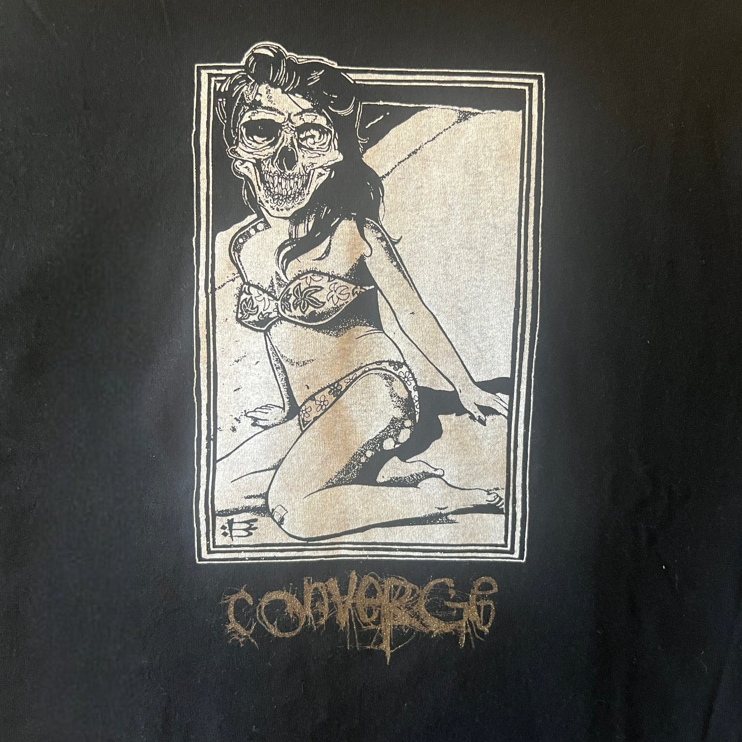 Converge Band Poacher Diaries Bikini 1999 Vintage Long Sleeve T-Shirt Size XL