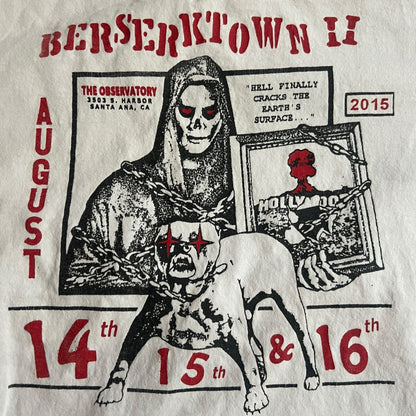 Berserkertown II Music Festival Shirt Size S