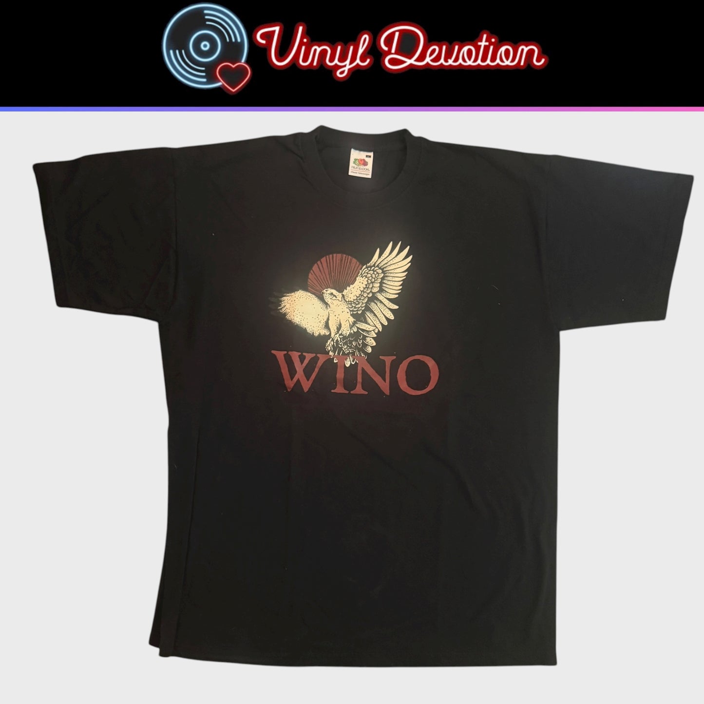 Wino Band T-Shirt Size L Robert Scott Weinrich The Obsessed Saint Vitus Shrinebuilder