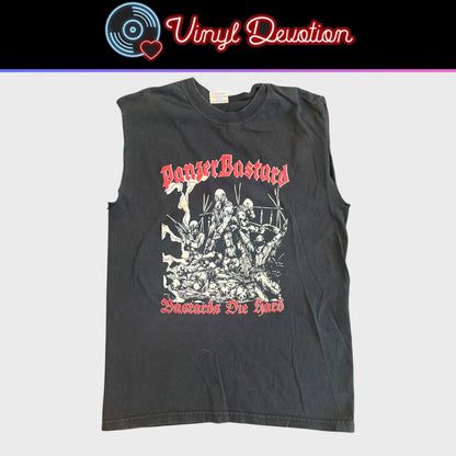 PanzerBastard Band Bastards Die Hard Cut Sleeves T-Shirt Size S Nachzehrer Blessed Offal