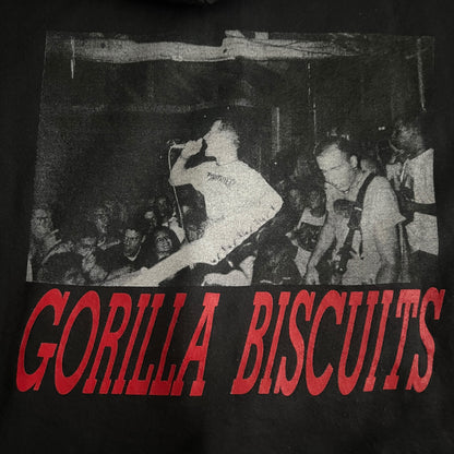 Gorilla Biscuits Band Zip Up Hoodie Size XL