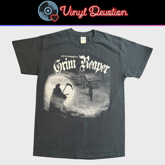 Steve Grimmett's Grim Reaper Band See You In Hell T-Shirt Size M NWOBHM