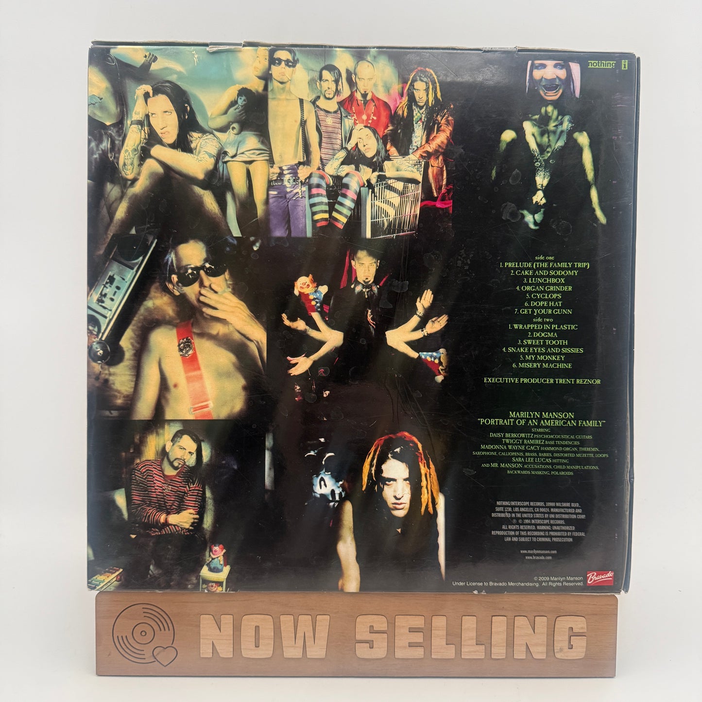 Marilyn Manson - Portrait Of An American Family Vinyl LP Box Set Green [READ]