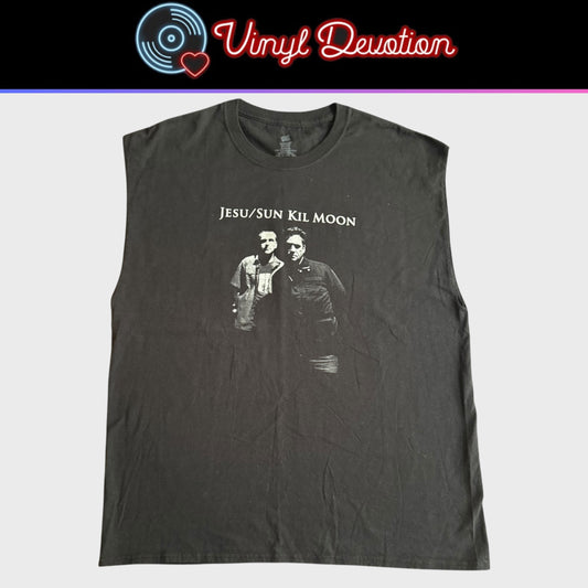 Jesu / Sun Kil Moon Band Sleeveless T-Shirt Size XL Godflesh