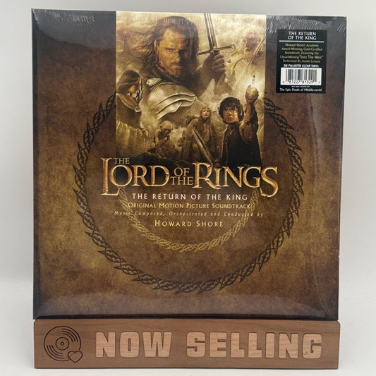 The Lord Of The Rings: The Return Of The King Soundtrack Vinyl Palantir Clear SEALED Howard Shore