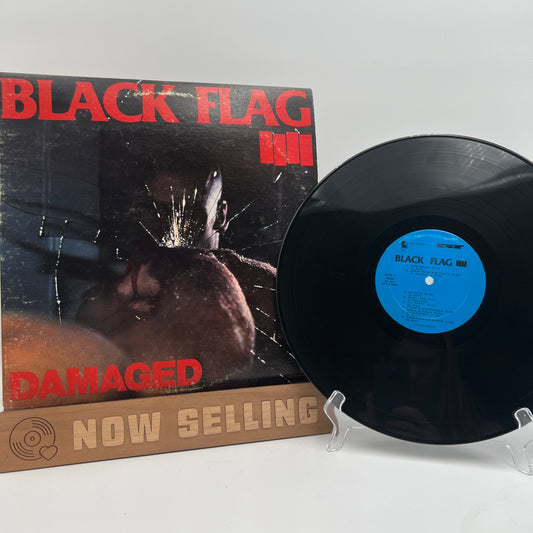 Black Flag - Damaged Vinyl LP Original 1st Press Anti-Parent Sticker
