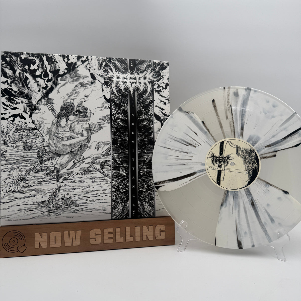 Teeth Band - Unremittance Vinyl LP Spinners w/ Splatter Graf Orlock Dangers Tlazcaltiliztli Our Place Of Worship Is Silence