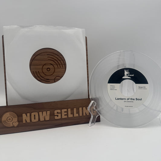 Al Cisneros - Lantern Of The Soul Vinyl 7" Clear Sleep Band OM