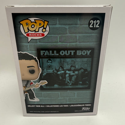 Funko POP! Rocks Pete Wentz Fall Out Boy Hot Topic Exclusive Vinyl Figure #212