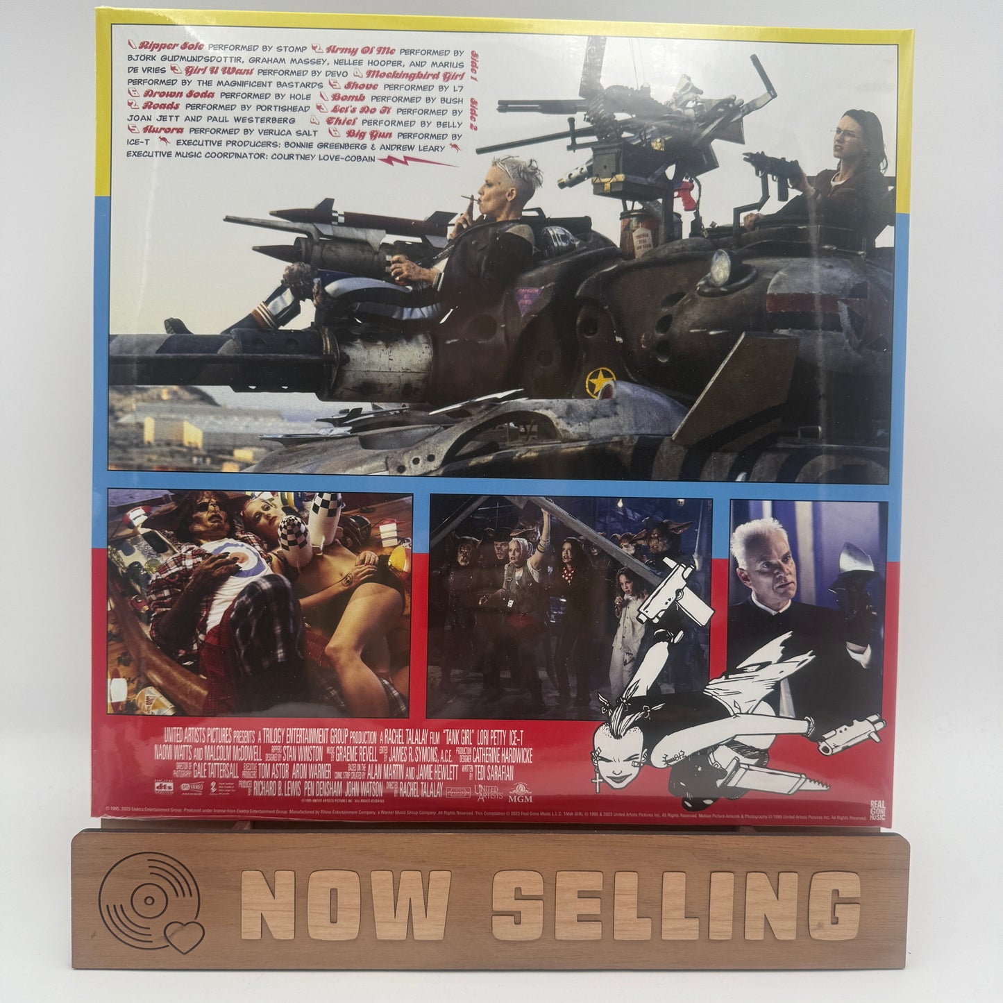 Tank Girl Soundtrack Vinyl LP Reissue Neon Coral SEALED Devo Hole Portishead Veruca Salt