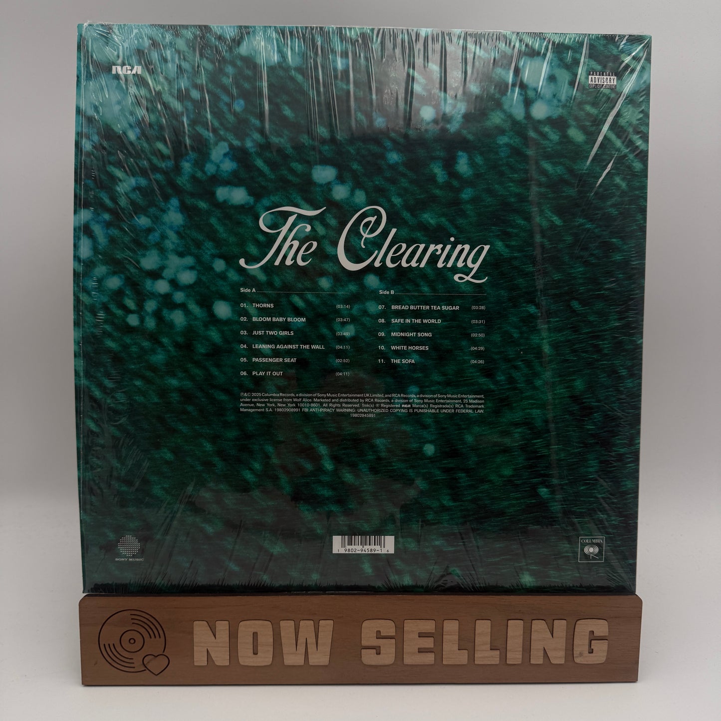 Wolf Alice - The Clearing Vinyl LP Alt Cover Coke Bottle Clear
