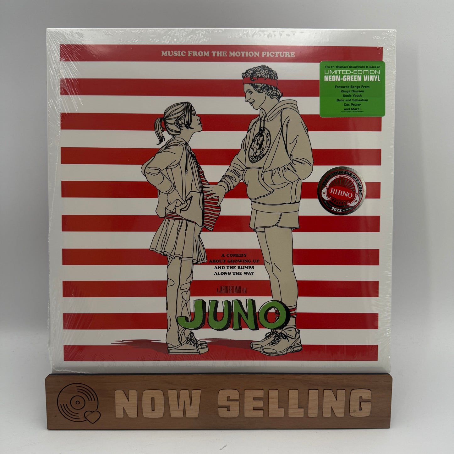 Juno Soundtrack Vinyl LP Neon Green Reissue SEALED