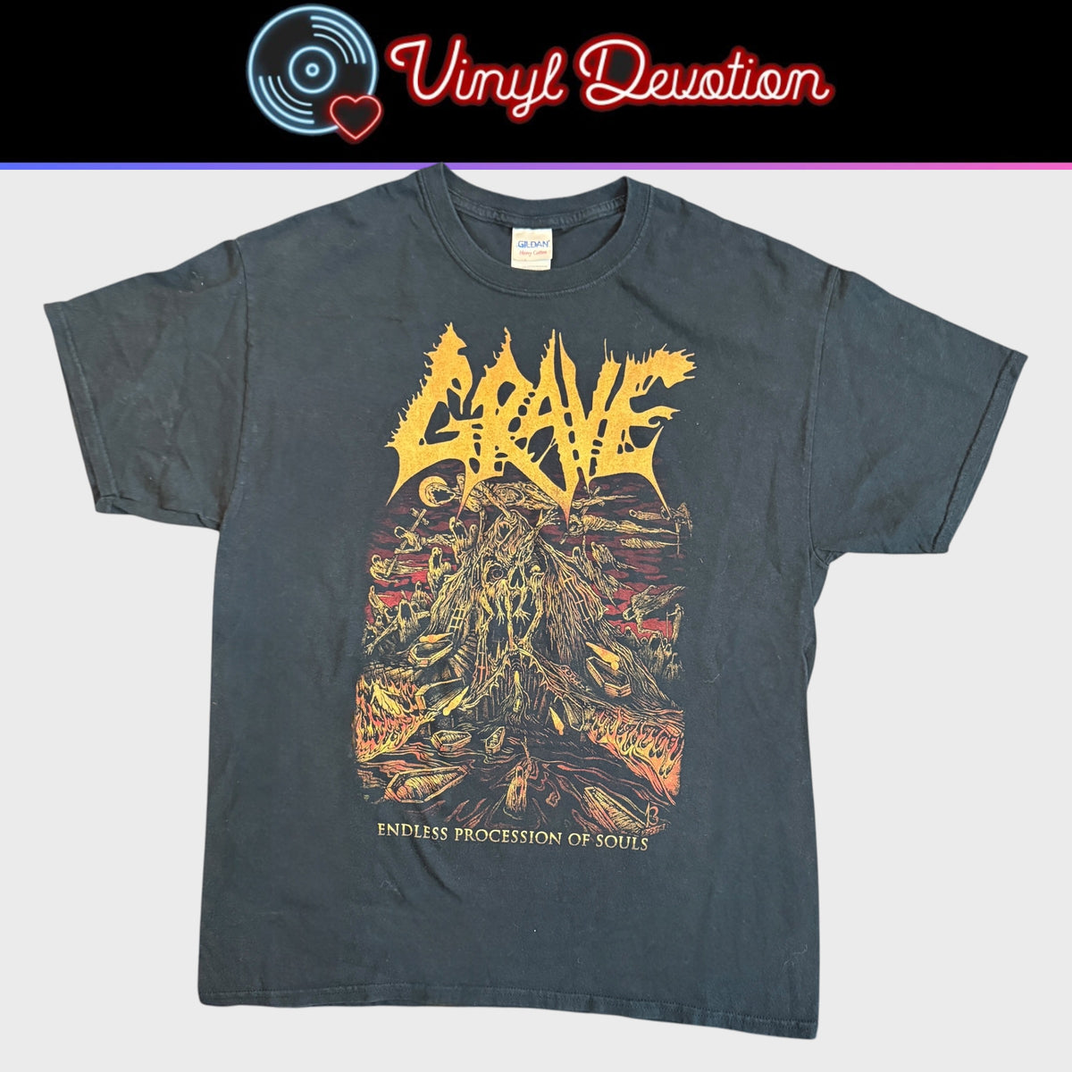 Grave Band Endless Procession Of Souls 2012 Tour T-Shirt Size L