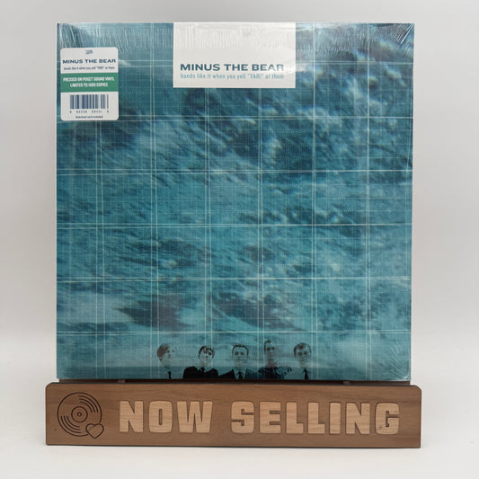 Minus The Bear - Bands Like It When You Yell "YAR!" At Them Vinyl LP Blue/Yellow Smoke SEALED