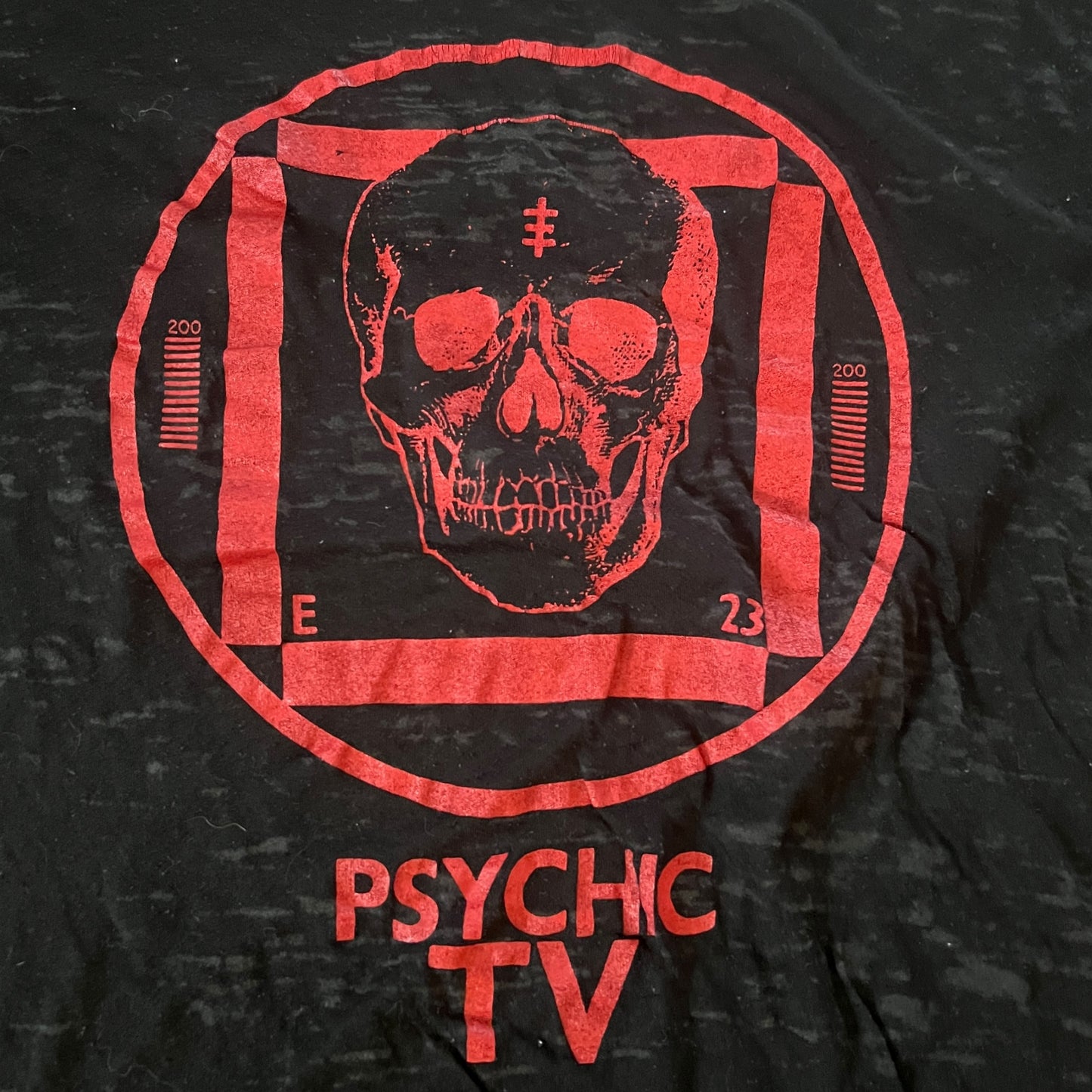 Psychic TV Band T-Shirts Size Womens XL