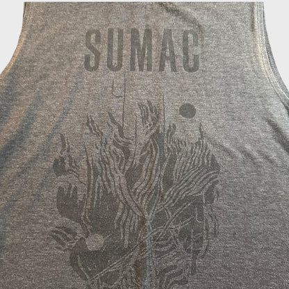 Keiji Haino + Sumac Band Dark Gray Tank Top Size S