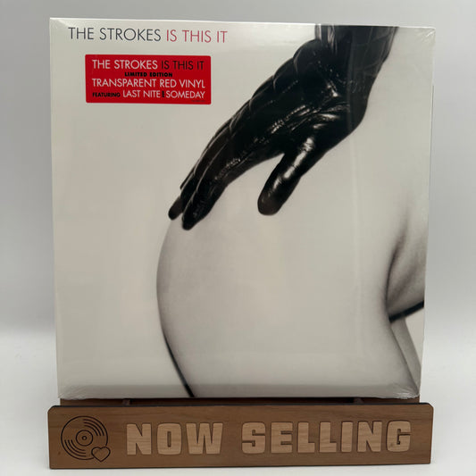 The Strokes - Is This It Vinyl LP SEALED Reissue Red Transparent [DING]