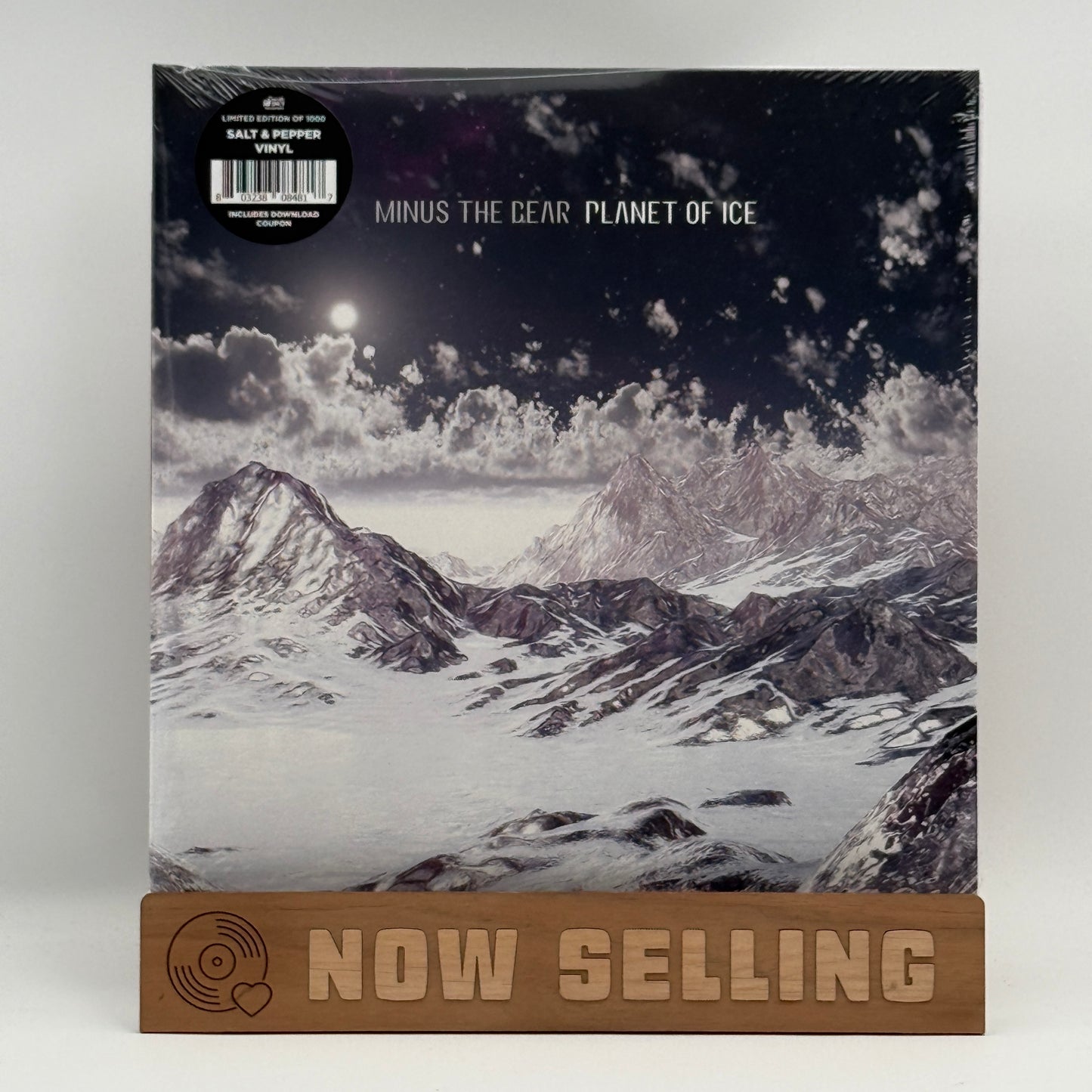 Minus The Bear - Planet Of Ice Vinyl LP Salt & Pepper SEALED