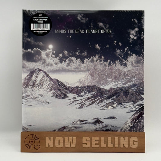 Minus The Bear - Planet Of Ice Vinyl LP Salt & Pepper SEALED