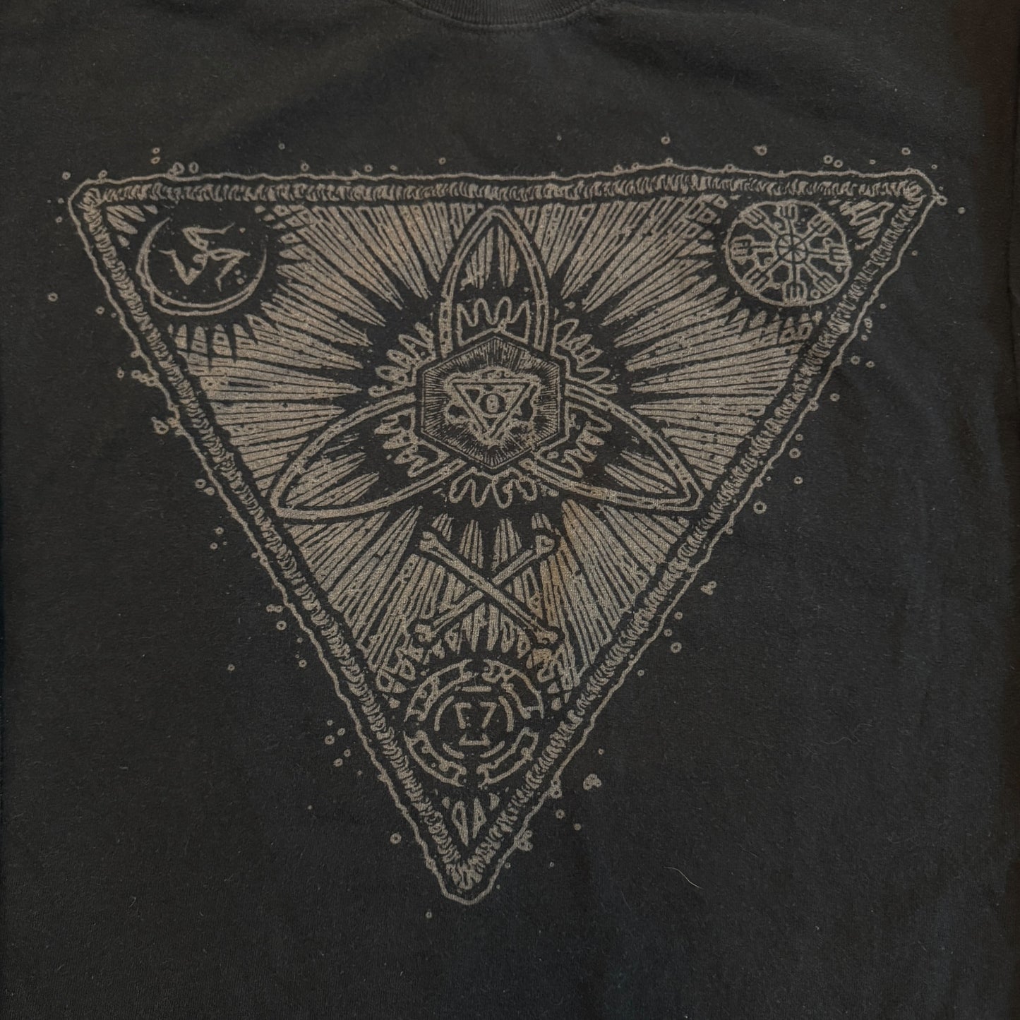 Pyramids Band Self Titled Vintage Long Sleeve T-Shirt Size L Split Cranium RX Bandits Mamiffer