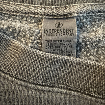 Fiddlehead Band Down University Blue Gray Crewneck Sweatshirt Size XXL Have Heart