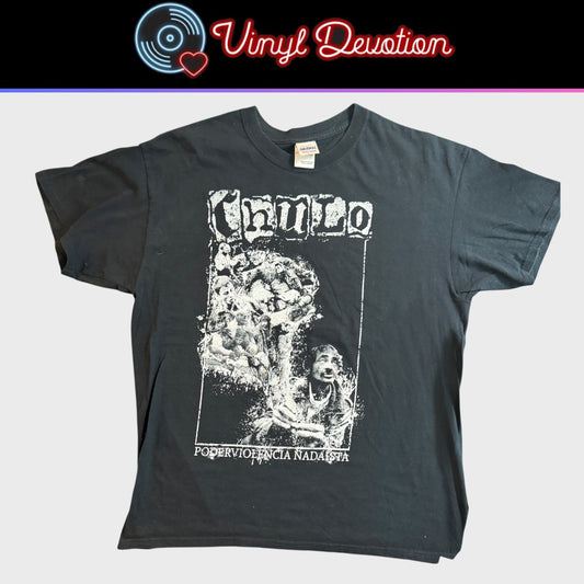 Chulo Columbia Powerviolence Band Poderviolencia Nadaista T-Shirt Size L Coragyps Atratus