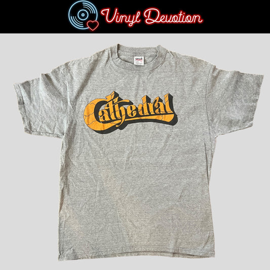 Cathedral UK Doom Metal Band Vintage 90s T-Shirt Size XL
