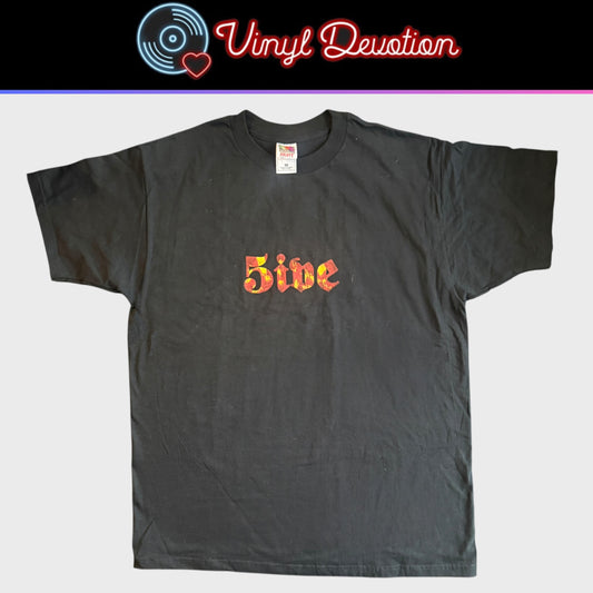 5ive Band The Telestic Disfracture 2001 Vintage T-Shirt Size XL Palms Gozu ISIS The Band