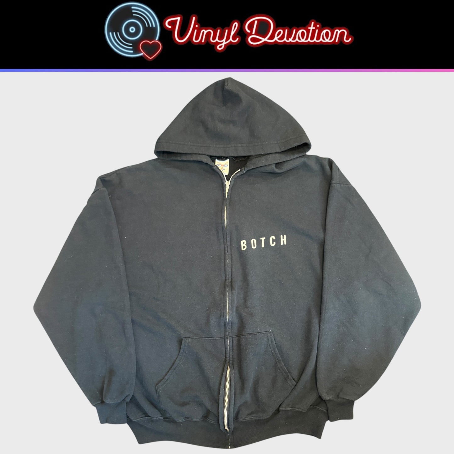 Botch Band Trophy Y2K Vintage Zip Up Hoodie Size XXL Hydra Head