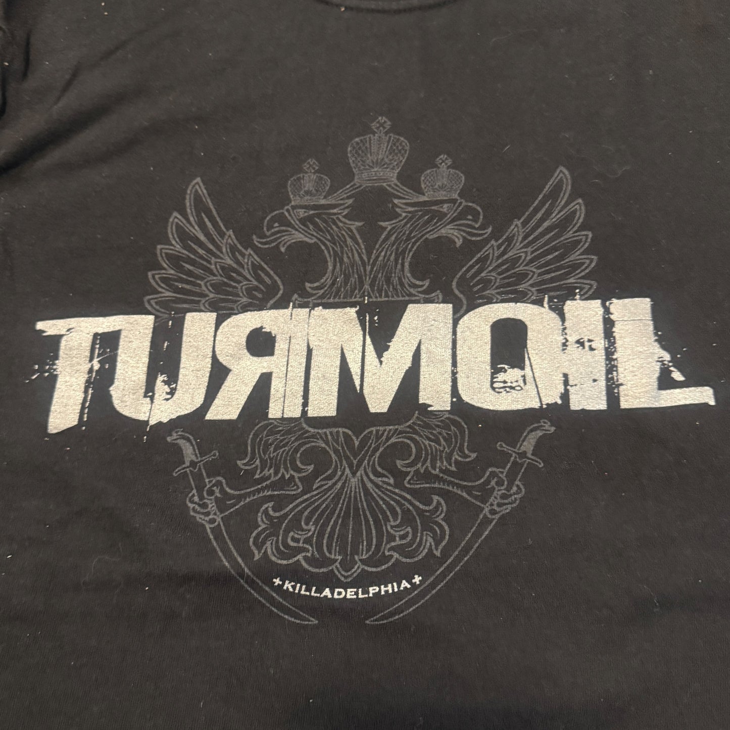 Turmoil Band Killadelphia Vintage T-Shirt Size S