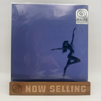 Whirr - Raw Blue Vinyl LP Reissue Blue Metallic