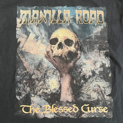 Manilla Road Band The Blessed Curse T-Shirt Size M