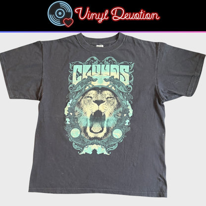 Clouds Band Lion Vintage T-Shirt Size L Converge Cave In Doomriders Panic